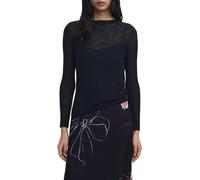 Desigual Kleid Abito Lungo Damen Schwarz Größe M