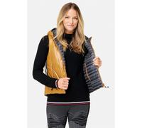 Vesta Hooded Reversible Vest Steppweste Damen - hazel/black - XS
