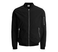 JACK & JONES Herren JJERUSH Bomber NOOS 12165203,Schwarz,M