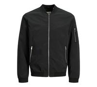 JACK & JONES Herren JJERUSH Bomber NOOS 12165203,Schwarz,S