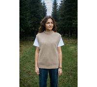 VESTERBRO - Woll-Pullunder (Unisex) aus 100% Merinowolle (GRS) von SALZWASSER Beige M