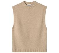 VESTERBRO - Woll-Pullunder (Unisex) aus 100% Merinowolle (GRS) von SALZWASSER Beige S