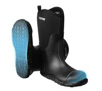 VEVOR Gummistiefel mit Stahlkappe, Schutzschuhe, wasserdichte Regen-Angelstiefel, rutschfeste Arbeitsschuhe für den Außenbereich, leicht und langlebig, für Fertigung, Bau, Landwirtschaft, Größe 11 US
