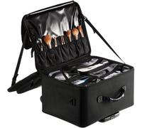 VEVOR Kosmetikkoffer mit wärmeisolierender Schicht Make Up Tasche aus Oxford-Stoffmaterial wasserdicht und verschleißfest Schminkkoffer Schminktasche Kosmetikbeutel Make-up-Organizer 480x260x380mm