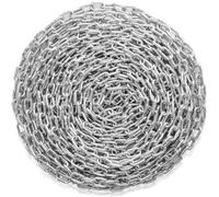 VEVOR Proof Coil Chain, 5/16" x 92', 1667 lbs sichere Arbeitslast, verzinkte, geprüfte Coil Chain mit zwei Schnellgliedern, verzinkte Gliederkette aus Karbonstahl zum Schleppen, Aufhängen, Camping, Sc