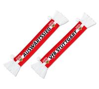 VfB Stuttgart Autoschal - Auswärtssieg - rot/weiß Auto Schal Car Scarf Fanschal