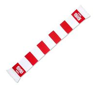 VfB Stuttgart Schal Blockstreifenschal Wappen weiß-rot - 20 x 140 cm + Digni-Aufkleber