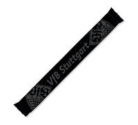 VFB Stuttgart Schal schwarz / silber edle Optik Fanschal aber auch alltagstauglich!
