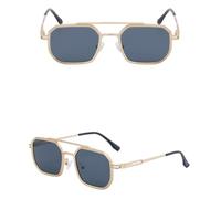 VFDHN Herren-Sonnenbrille aus Metall im Steampunk-Stil, Damen-Sonnenbrille im luxuriösen Vintage-Stil (6)