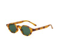 VFDHN Mode Kleine Oval Frauen Luxus Sonnenbrille Retro Nieten Männer Dark Shades Uv400 Punk (1)