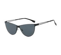 VFDHN Vintage Sonnenbrille Damen Herren Luxus Retro Kleiner Metallrahmen für Damen (9581-C3)