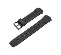 VFEBTSD Uhrenarmband aus Kunstharz, TPU, kompatibel mit Casio EDIFICE Serie 5119 EF-552, sportliches schweißfestes Silikon, 19 mm, Herren-Armband, 19 mm