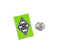 VfL Borussia Mönchengladbach Pin Retro-Emblem - Offizieller BMG Fanartikel - Metall Anstecknadel mit klassischem Logo - Fußball Verein Merchandise für Fans & Sammler