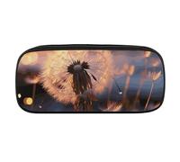 VFMKT Federmäppchen aus Leder, wasserdicht, niedlich, Reise-Make-up-Tasche, für Damen und Herren, Pusteblume, Stil: Einheitsgröße, Stil:, Taille unique