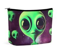 VFMKT Make-up-Tasche für Damen, wasserdicht, Alien-Make-up-Tasche mit Reißverschluss, Reise-Kulturbeutel, Organizer für Damen, Stil, Einheitsgröße, Stil:, Einheitsgröße