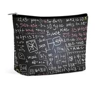 VFMKT Make-up-Tasche für Damen, wasserdicht, Kosmetiktasche, Matheformel, Make-up-Tasche mit Reißverschluss, Reise-Kulturbeutel, Organizer für Damen, Stil, Einheitsgröße, Stil:, Einheitsgröße