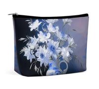 VFMKT Make-up-Tasche für Damen, wasserdicht, Kosmetiktasche, Vase, Make-up-Tasche mit Reißverschluss, Reise-Kulturbeutel, Organizer für Damen, Stil, Einheitsgröße, Stil:, Einheitsgröße