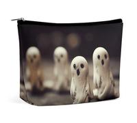 VFMKT Make-up-Tasche für Damen, wasserdicht, Kosmetiktasche, weißer Geist, Make-up-Tasche mit Reißverschluss, Reise-Kulturbeutel, Organizer für Damen, Stil, Einheitsgröße, Stil:, Einheitsgröße