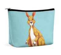 VFMKT Make-up-Tasche für Damen, wasserdicht, lustige Cartoon-Känguru-Zoo-Make-up-Tasche mit Reißverschluss, Reise-Kulturbeutel, Organizer für Damen, Stil, Einheitsgröße, Stil:, Einheitsgröße