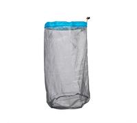 VGEBY Netztasche, Nylonsack Net Tasche mit Kordelzug Drawstring Mesh Bag für Outdoor Camping Wandern (XL(Blau))