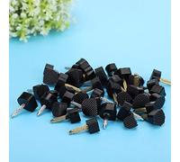 VGEBY Verschleißfeste High-Heel-Spitzenkappe, Ersatz-Reparatur-Schuhzubehör für Schuhmacher, TPU-Material, 40 Stück