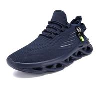VGPSFN Herren Straßenlaufschuhe Leichtgewichts Schuhe Sportschuhe Sneaker Freizeitschuhe Laufschuhe Turnschuhe rutschfeste Tennis Fitness Jogging Walkingschuhe Schuhe blau 7