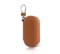 VGTDCDT Schlüsselmäppchen für Aston Martin DBX 2020-2023, Schlüssel Organizer Ordnet mit Stil mit Reißverschluss Praktische Schlüsseltasche,Brown