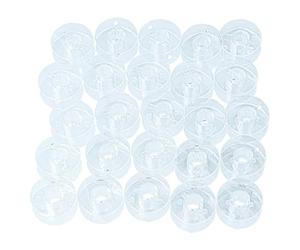 vhbw 25x Universal Unterfaden-Spulen für alle gängige Nähmaschinen | Spulen-Set, Kunststoff