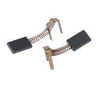 vhbw 2X Kohlebürste 3 x 12 x 20 mm Ersatz für Georgii Kobold LK51, KK 98 für Nähmaschine + Feder