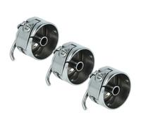 vhbw 3X Spulenkapsel kompatibel mit Juki DDW-92, DDW-9, DDW-26A, DDL-9000SS