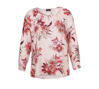 VIA APPIA DUE - Bluse Rundhals 1/1 Arm Druck rosa multicolor - Gr. - 48