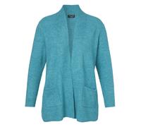 Via Appia Due - Jacke offen 1/1 Arm Taschen smaragd melange - Gr. - 48