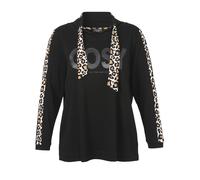 VIA APPIA DUE - Sweatshirt Kragen 1/1 Arm schwarz multicolor - Gr. - 50