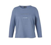 Via Appia Due - Sweatshirt U-Boot 1/1 Arm Motiv bleu - Gr. - 50