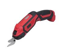 ViaGasaFamido Elektrische Schere für Stoff, Leder, Kabelloser Schneider mit LED-Licht Zum Schneiden von PVC-Karton, Ergonomisches Design mit Hoher Geschwindigkeit und 11 Mm Schnittstärke (mit