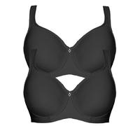 VIANIA! 2er Pack Minimizer Bügel BH Basic 14586 Gr. 100 C in schwarz