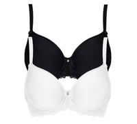 VIANIA! 2er Pack Spacer Bügel BH Leni 204461 Gr. 90 B in Champagner-schwarz