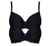 VIANIA! 2er Pack Spacer Bügel BH Leni 204461 Gr. 90 C in schwarz