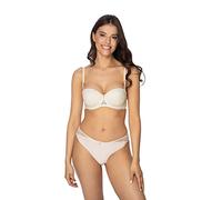 VIANIA! Bügel-BH 214463 Carmen Balconette Form gemoldete Cupschalen Cream, Größe:80, Cup:A
