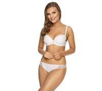 VIANIA! Dekolleté Push-Up BH Leni 204463 mit Bügel Dirndl-BH Farbe Weiß, Größe:70, Cup:B