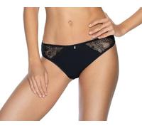 VIANIA! Slip 224180 AVA mit Spitze Mikrofaser höchster Farbe Schwarz, Größe:48