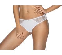 VIANIA! Slip 224180 AVA mit Spitze Mikrofaser höchster Farbe Weiß, Größe:46
