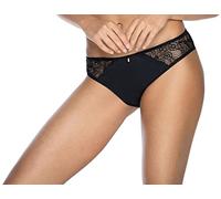 VIANIA! Slip Bikinislip 214160 Carmen Mikrofaser Farbe Schwarz, Größe:46