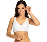 VIANIA! Soft-BH Minimizer 14587 bügellos guter Halt optimale Passform große Größen Farbe Weiß, Größe:100, Cup:D