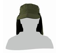 viavesto Eanes Cap mit Nackenschutz S grün