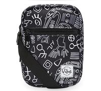 Vibe Festival Gear Klein 5in1 Schultertasche Umhängetasche Messenger bag fur Herren und Damen, jungen, Crossbody Crossbag Bauchtasche Handtasche rucksack handytasche