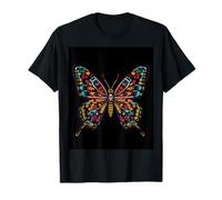 Vibrant Butterfly Life Cicle Wings Nektarkokon T-Shirt