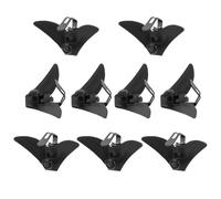 VICASKY 10 Stück Dekorative Hält Krawatte Sicher Krawattenklammer aus Metall mit Kreativem Design für Täglichen Gebrauch und Besondere Anlässe