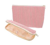 VICASKY 2stücke Kosmetiktasche Für Damen Reisetasche Mit Reißverschluss Große Kapazität Tragbar Für Unterwegs Kosmetiktaschen-Organizer Kulturbeutel Zum Aufbewahren Von Make-up Und Alltags