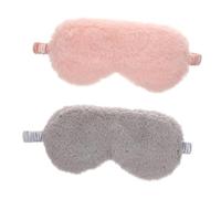 VICASKY 2stücke Seidene Schlafmaske Mit Gummiband Pack Sanft Und Waschbar Für Flugzeug Auto Camping Und Reisen Augenklappe Für Frauen Und Mädchen